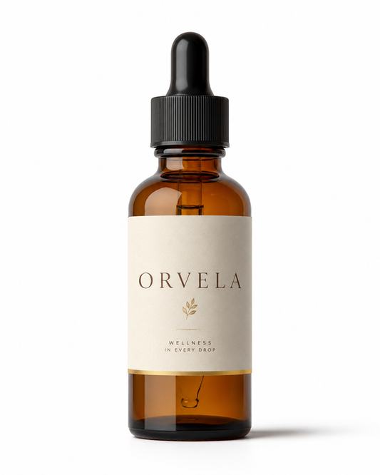Orvela Pure Castor Oil — 100% Organic Cold-Pressed