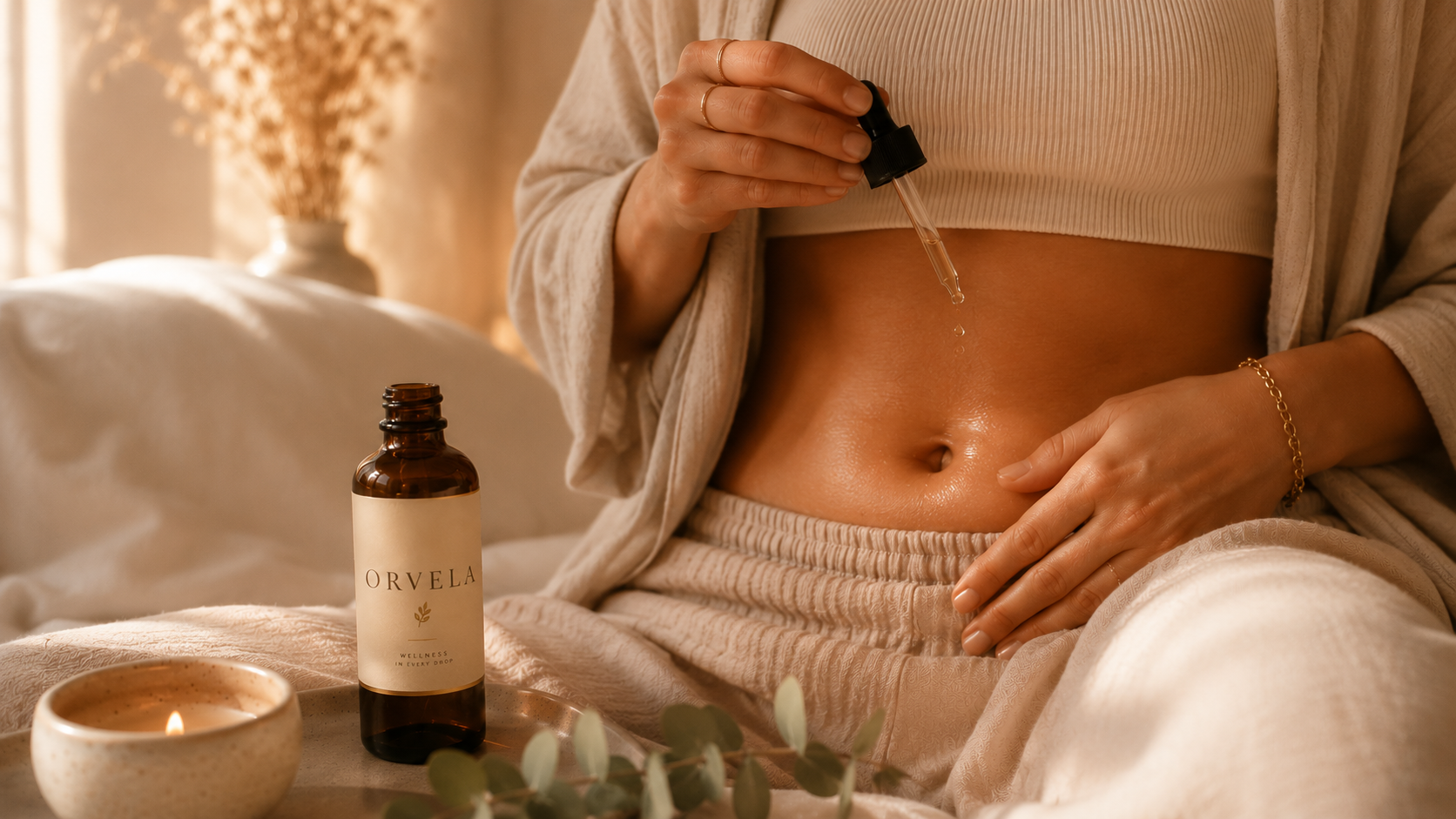 Orvela organic castor oil wellness ritual
